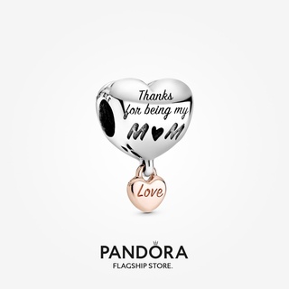 Pandora จี้รูปหัวใจ Love You Mum ของขวัญวันเกิด สําหรับสุภาพสตรี p825