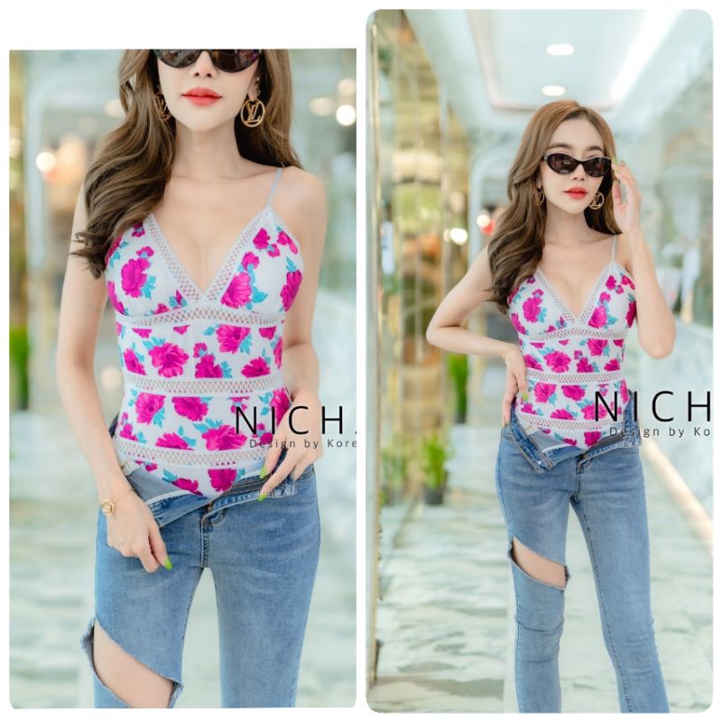 บอดี้สูท-สายเดี่ยว-รุ่น-กุหลาบ-รุ่น-nicha-freesize-อก30-42เอว-24-32-สะโพก32-38-ยาว27-รายละเอียดไซส์อ่านได้ที่ใต้โพสย์