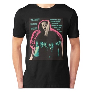 【hot sale】เสื้อยืด พิมพ์ลายภาพยนตร์สยองขวัญ Scream Dont Answer The Phone Meme Gift1