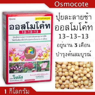 ปุ๋ยออสโมโค้ท ขนาด 1 กิโลกรัม สูตร 13-13-13 (สูตรยอดนิยม)