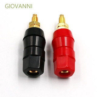 สินค้า Giovanni อะแดปเตอร์แจ็คเชื่อมต่อ Binding Post สีดํา + สีแดง 1 คู่