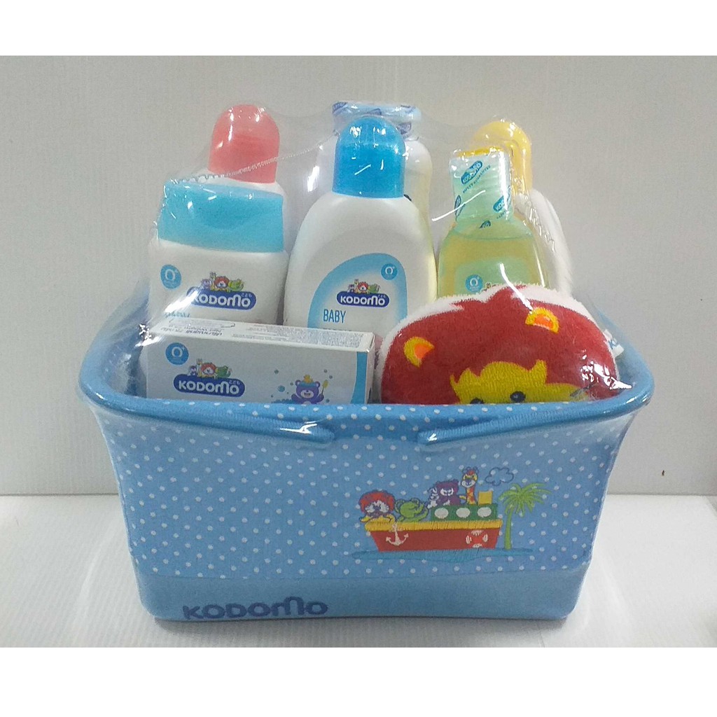 kodomo-baby-gift-basket-set-ชุดของขวัญตะกร้า-ผลิตภัณฑ์สำหรับเด็ก