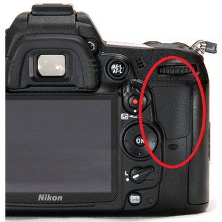 ยางรองนิ้วโป้ง Nikon D7000