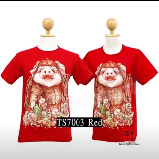 TS7003 เสื้อยืดลายนักษัตรจีนปีกุน 2