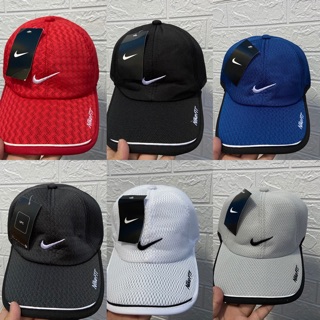 ภาพขนาดย่อของสินค้าหมวกแฟชั่น ผ้าตาข่าย Nike แฟชั่น แก็ปผู้หญิงผู้ชายกีฬา