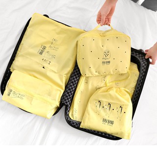 กระเป๋าจัดระเบียบ Ravband Travel Pouch Set เซต 5 ใบ มี 4 สี