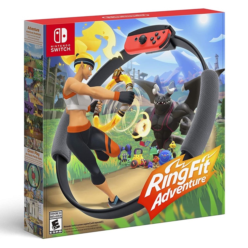 ภาพหน้าปกสินค้าNintendo Switch : NS Ring Fit Adventure (US-Asia) ภาษาอังกฤษ Eng Ver. สำหรับใช้กับเครื่อง Nintendo Switch