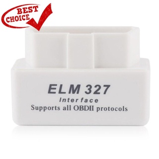 เครื่องสแกนเนอร์วินิจฉัยอินเตอร์เฟซรถยนต์ ขนาดเล็ก ELM327 V2.1 OBD2 II