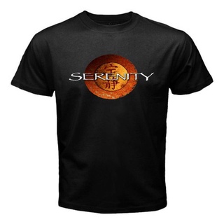 เสื้อยืด พิมพ์ลายโลโก้ภาพยนตร์ Serenity