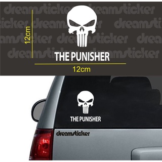 สติกเกอร์ The Punisher สําหรับติดตกแต่ง