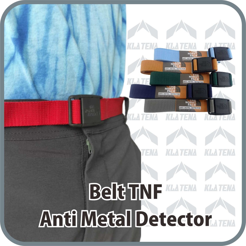 ภาพหน้าปกสินค้าสายพานโลหะ TNF BELT TNF BELT TNF ANTI METAL DETECTOR