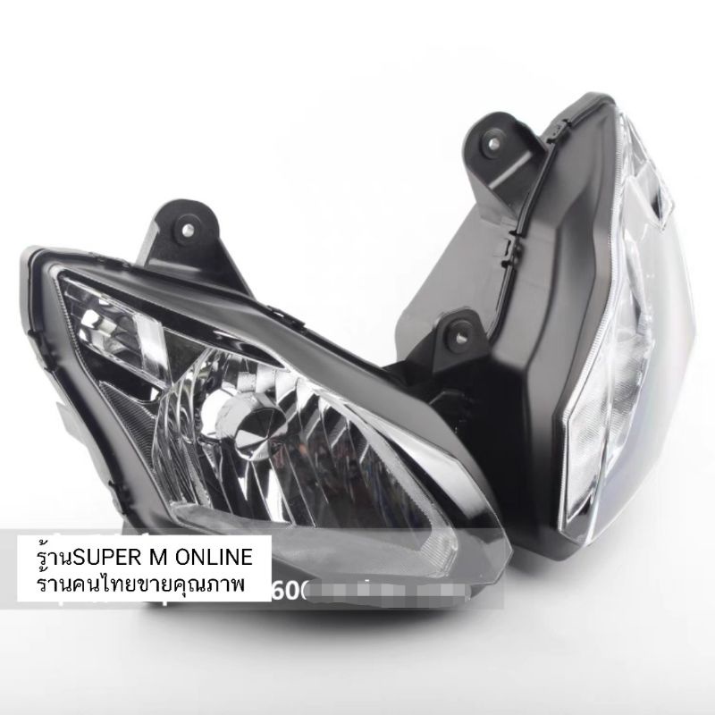 ชุดโคมไฟหน้า-kawasaki-ninja-650-er6f-ปี-12-ถึง-16จำหน่ายชุดไฟหน้าบิ๊กไบค์ทุกรุ่นชุดไฟหน้า650โคมไฟหน้า650ไฟหน้ารถบิ๊กไบค์