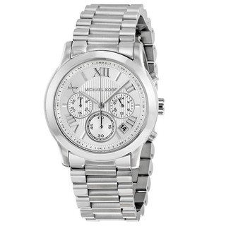 Michael Kors Cooper Chronograph Silver Dial Stainless Steel LadiesMK6273