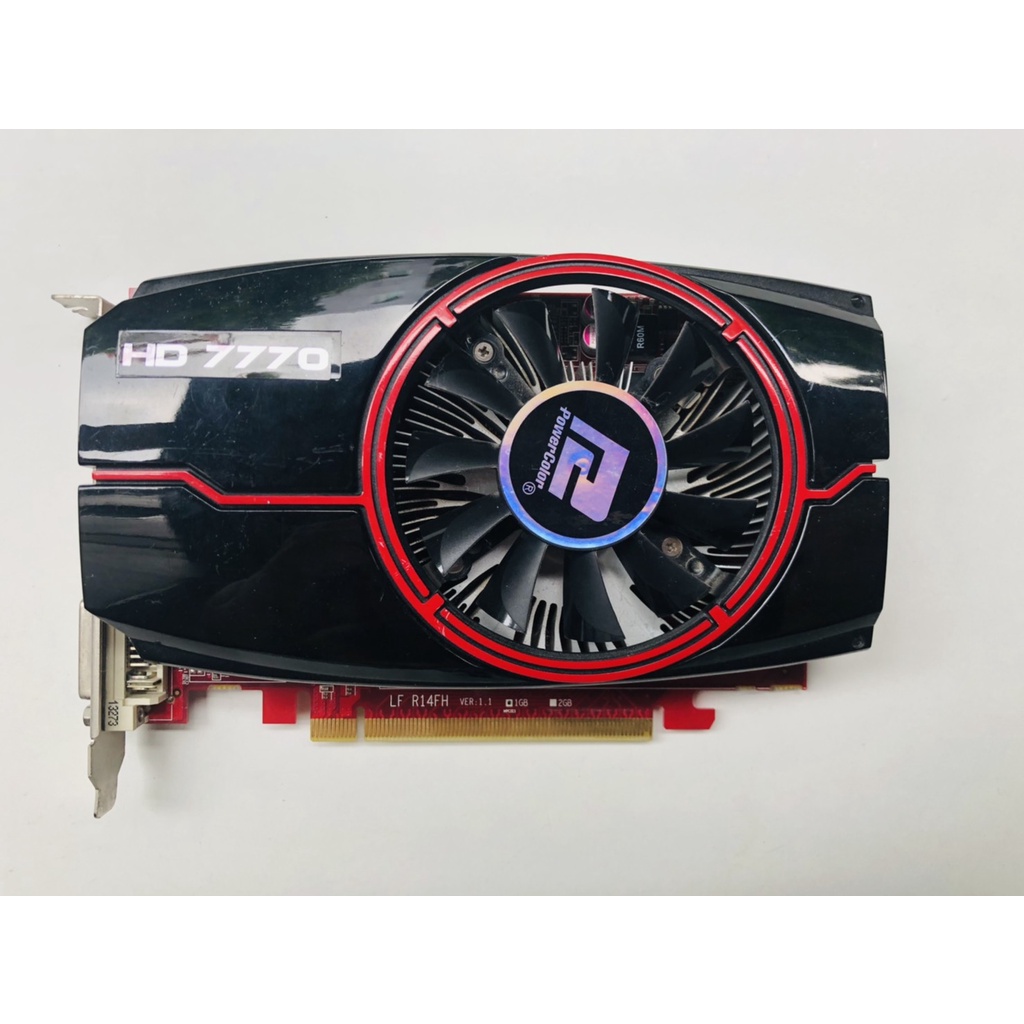 การ์ดจอ POWERCOLOR Radeon HD 7770 OC 1GB GDDR5 พร้อมส่ง | Shopee Thailand