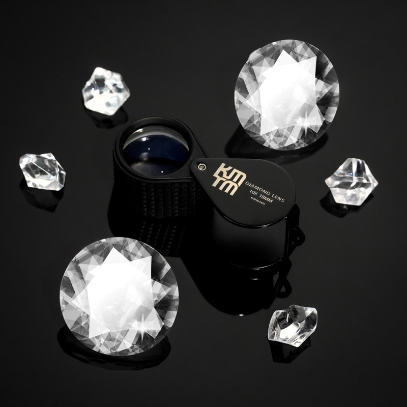 ภาพหน้าปกสินค้า1️⃣2️⃣.1️⃣2️⃣NEW 2022  KM-TM Diamond lens 10x 18mm กล้องส่องพระ กล้องส่องเพชร คุณภาพสูง จากร้าน jeepstore.th บน Shopee