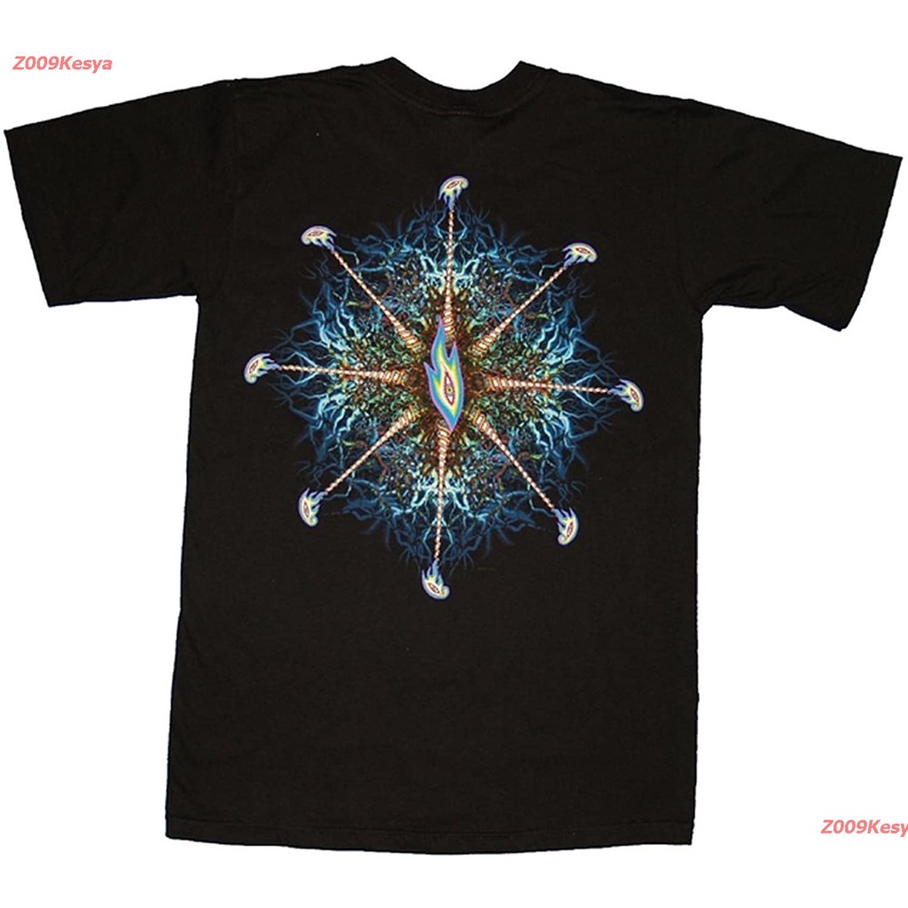 z009kesya-เสื้อยืดสีพื้นไซส์ใหญ่-fea-rock-band-tool-nerve-endings-black-t-shirt-small-discount-ll