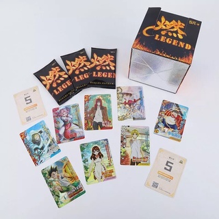 ใหม่ ฟิกเกอร์การ์ตูนอนิเมะ Fire Legend Bronzing Barrage Flash Cards ONE PUNCH-MAN Saitama PTR ของเล่น ของขวัญ สําหรับเด็ก
