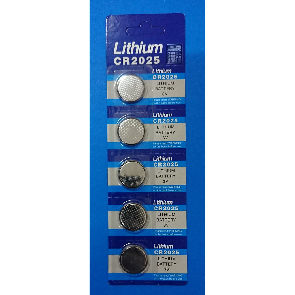ถ่านกระดุม CR 2025 Lithium Battery พร้อมส่ง | Shopee Thailand