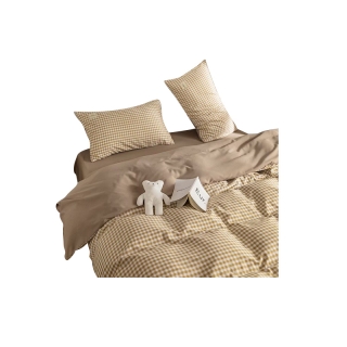 โปรโมชั่น : ลด 150.- ใส่โค้ด “HWG3Z” ลดทันที 13%  ชุดผ้าปูที่นอน รวมลายตาราง ครบชุด 6 ชิ้น ผ้าปู ผ้านวม ปลอกหมอน