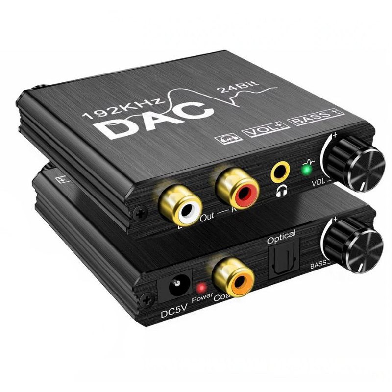 192khz-digital-to-analog-audio-converterพร้อมbass-ปริมาณ3-5มม-แจ็คหูฟังdac-converterพร้อมสายoptical