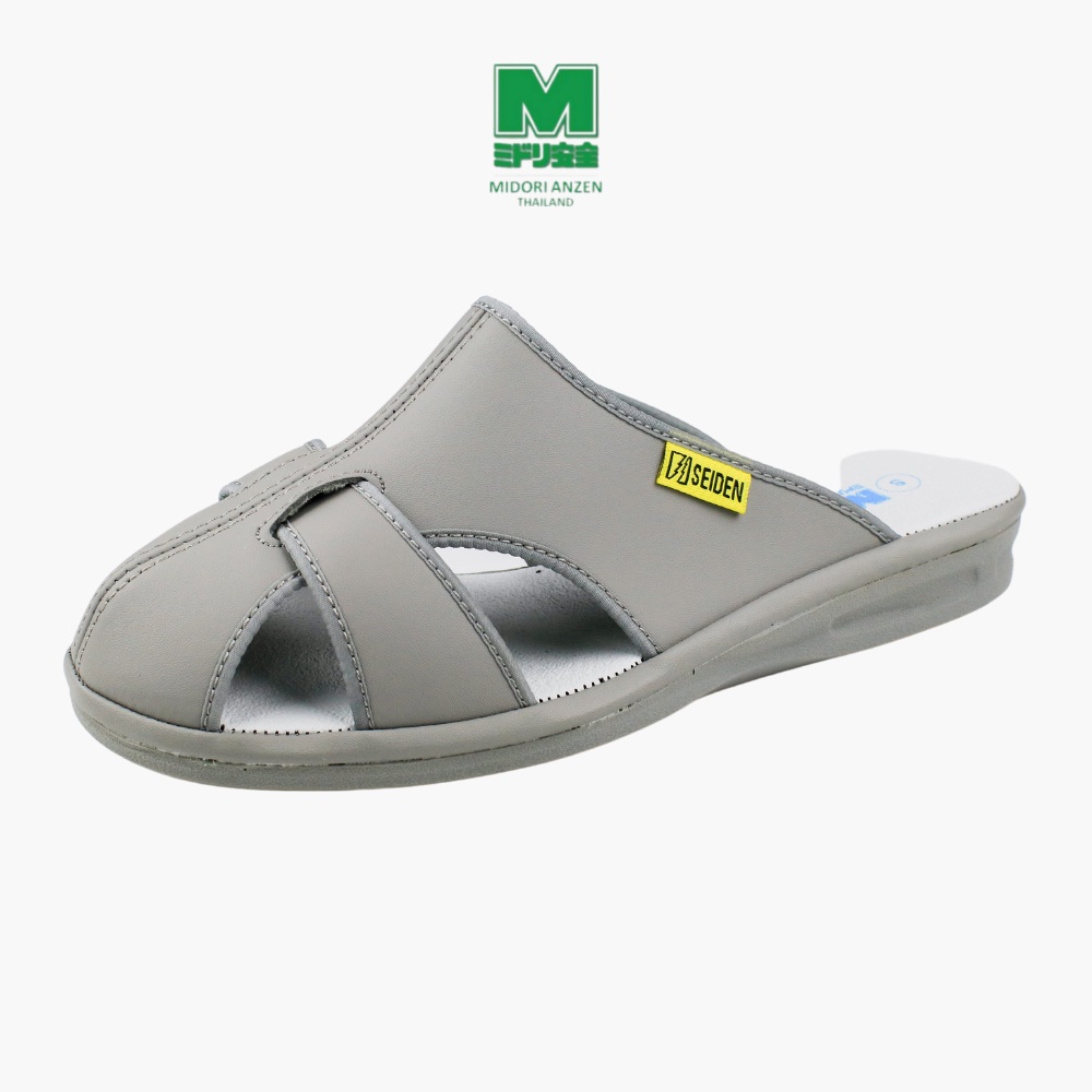 ภาพหน้าปกสินค้าMidori Anzen รองเท้ากันไฟฟ้าสถิตย์ รุ่น Elepass Cool N Light สีเทา / Anti-Static Work Shoe Elepass Cool N Light Grey จากร้าน midorianzenth บน Shopee