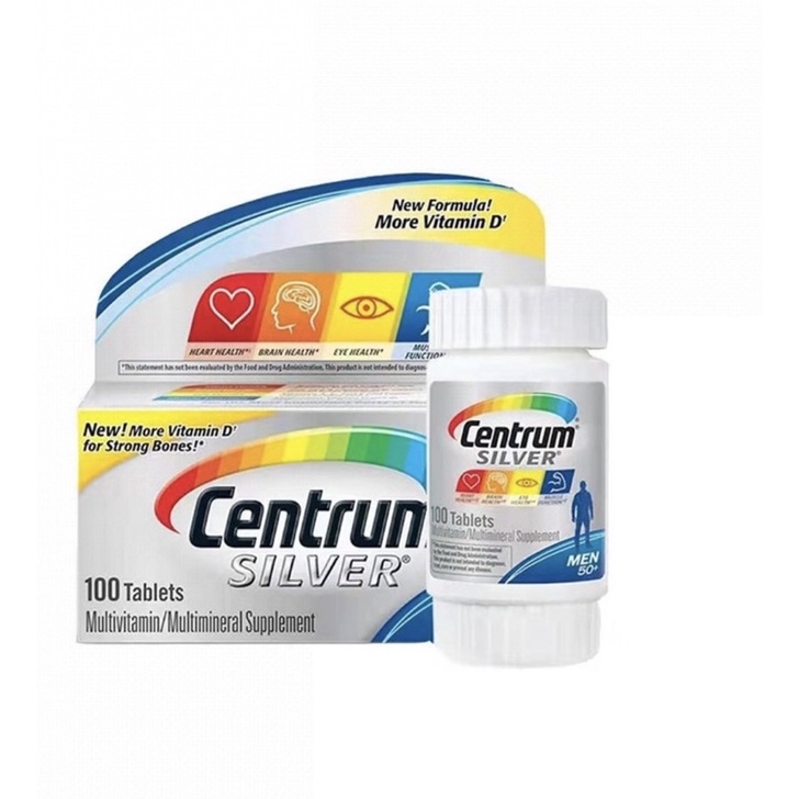 centrum silver 50+ ขนาด 100 เม็ด | Shopee Thailand