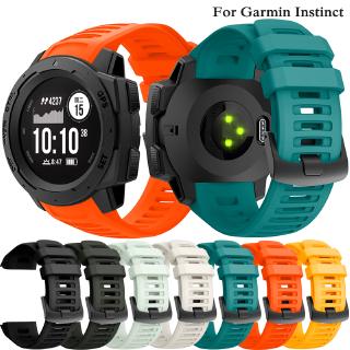 สายนาฬิกาข้อมือซิลิโคน 22 มมสําหรับ garmin instinct strap