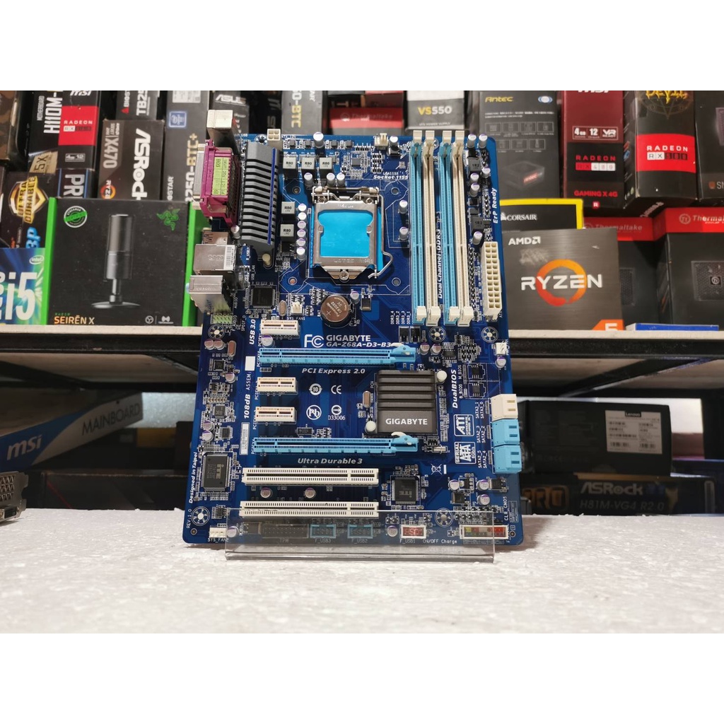 เมนบอร์ด(mainboard) Gigabyte GA-Z68A-D3-B3 (socket 1155) 1 MONTH ...