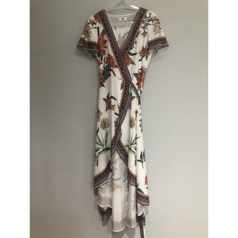 We Belong Together One-Shoulder Buckle Maxi Dress Mint