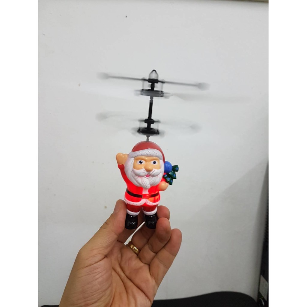 flying-santa-ของเล่นตุ๊กตา-นางฟ้า-บินได้-บังคับได้ด้วยฝ่ามือ-พร้อมไฟกระพริบ-no-8611