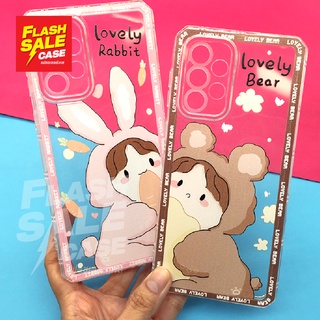 REALME C35 เคสมือถือซิลิโคน TPU นิ่มใสกันกล้อง มุมตัด ลายน่ารักๆ