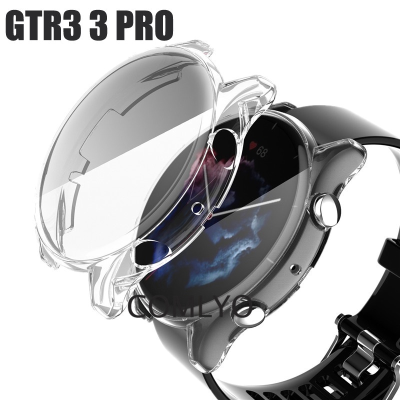 ราคาและรีวิวAmazfit GTR 3 pro เคส Smartwatch TPU ป้องกันเต็มจอ เคสป้องกัน Xiaomo Amazfit GTR3 เคสกันกระแทก