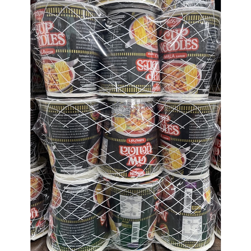 tha-shop-71-ก-x-12-nissin-cup-นิสชินคัพ-รสหม่าล่า-บะหมี่กึ่งสําเร็จรูป-อาหารแห้ง-มาม่าแห้ง-มาม่าคัพ-มาม่าถ้วย-นูดเดิล