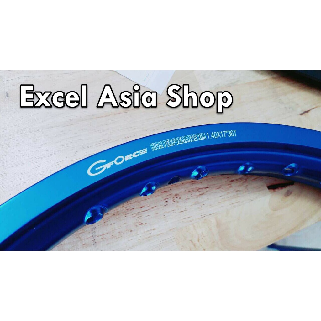 ขอบล้ออลูมิเนียม G-Force Rim สีน้ำเงิน ขอบ 17 นิ้ว (ราคาขายต่อคู่ ...