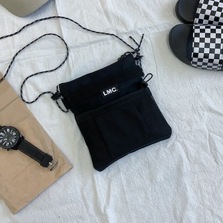 🔥Hot Sale/Crossbody bag mens tide brand casual shoulder bag nylon student womensบุคลิกภาพกระเป๋าสะพายขนาดเล็ก