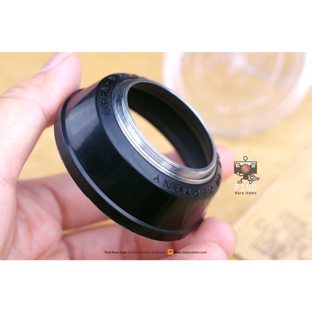 agfa-35-5mm-lens-hood-6318-ฮู้ด-35-5mm-ฮูด-agfa-germany-ฮู้ดแท้-agfa