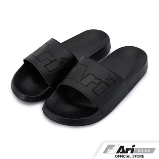 ARI SLIDE SANDALS - BLACK รองเท้าแตะ อาริ SANDALS สีดำ