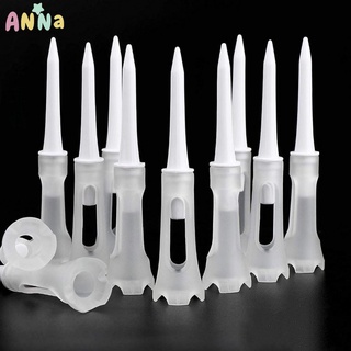 【Anna】Replacement Golf Tees Tee 25PCS  Soft Rubber Low Resistance Accessories UK STOCK【Sport &amp; Motors】
