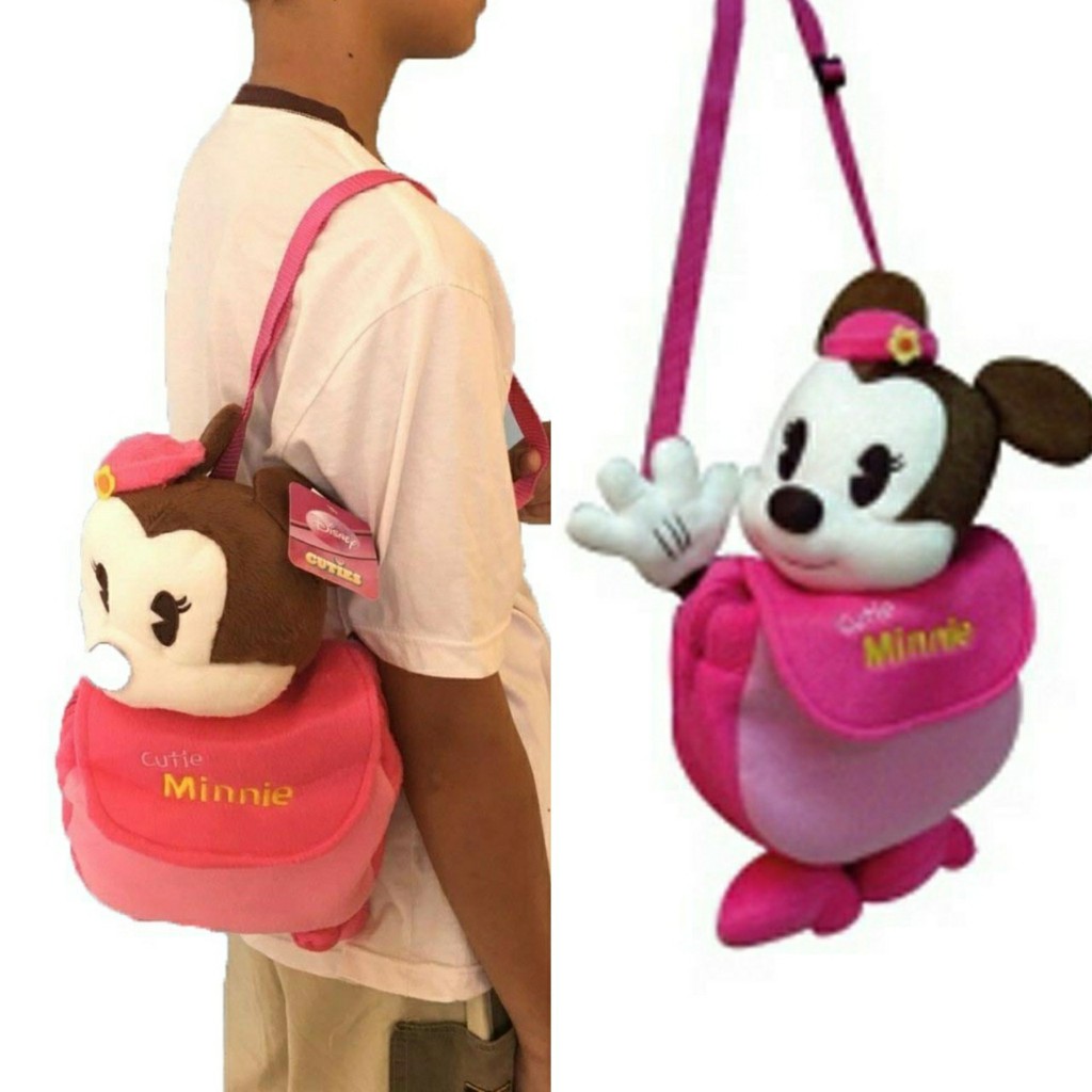 กระเป๋าสะพายข้าง-cute-minnie-togetter