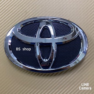 ตราโลโก้* ติดหน้ากระจัง  TOYOTA  ขนาด 11 x 16 cm ราคาต่อชิ้น