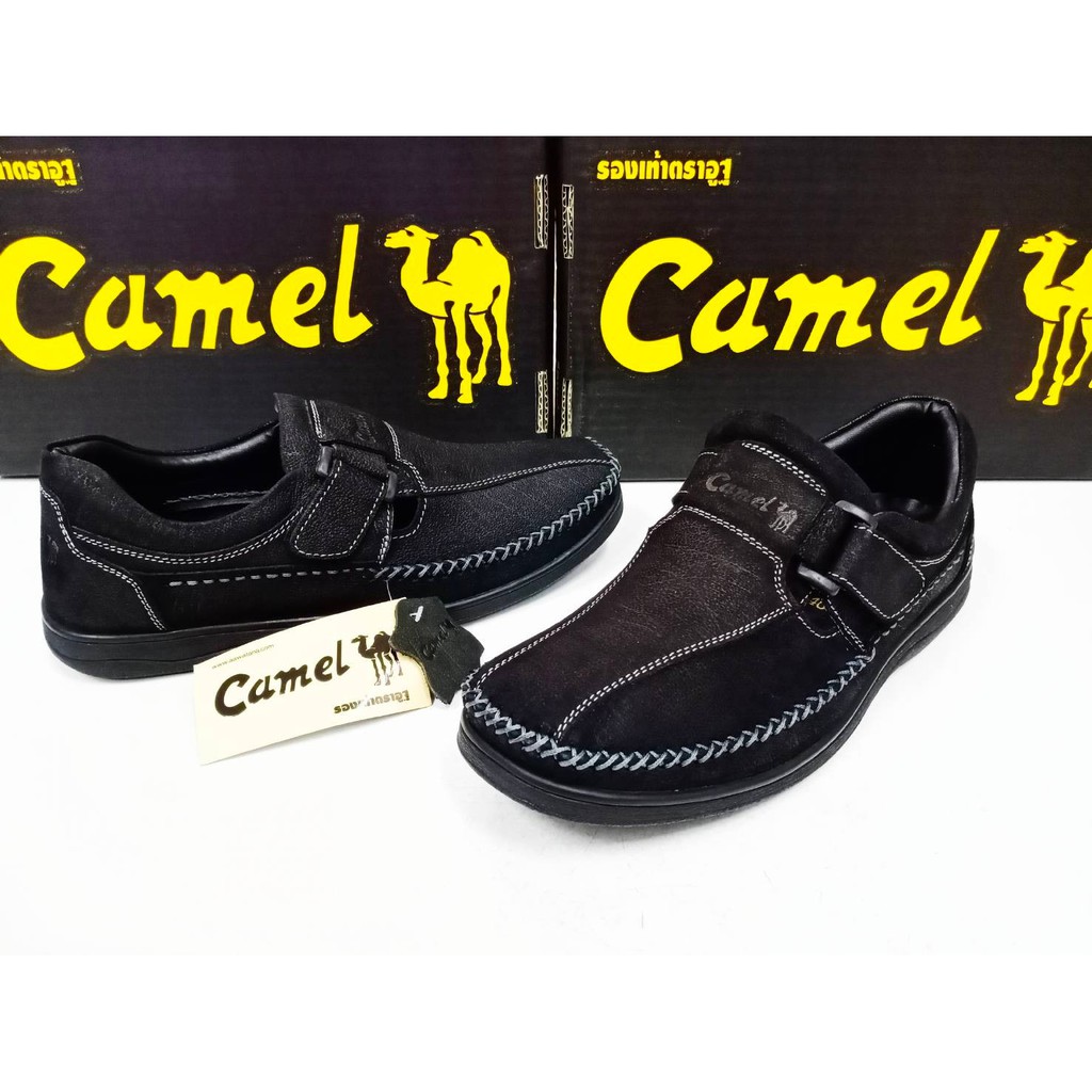camel-รองเท้าคัทชู-leather-หนังแท้-รุ่นcm110-งานกล่อง-ของแท้-100-สินค้าพร้อมส่ง