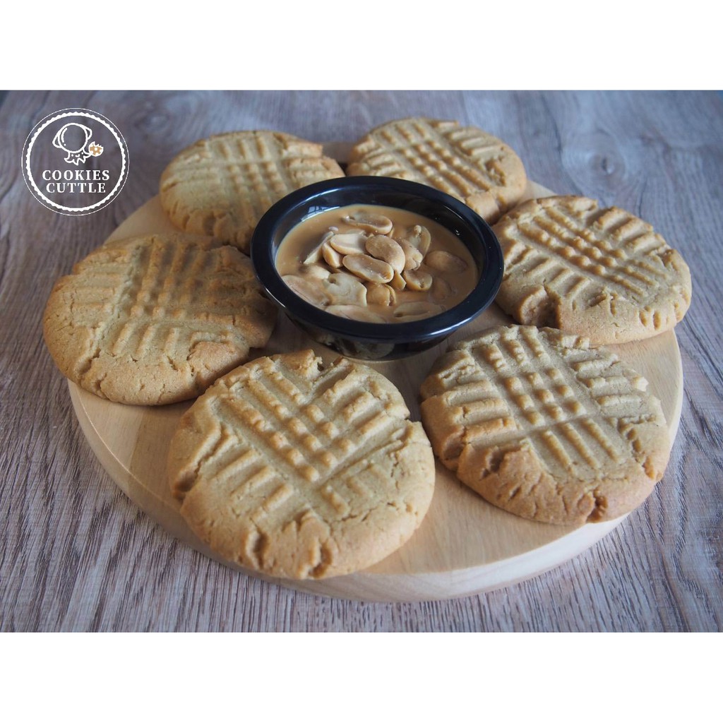 โฮมเมด-คุกกี้เนยถั่วธรรมชาติ-homemade-natural-peanut-butter-cookies-cookies-cuttle