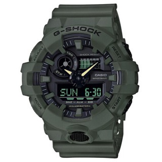 (ขายลดราคา) Casio G-Shock Green นาฬิกาข้อมือผู้ชายนาฬิกาสปอร์ตควอทซ์