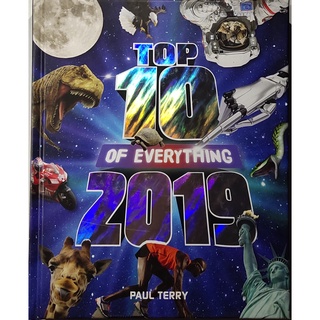 หนังสือ ความรู้ทั่วไป 10อันดับ ภาษาอังกฤษ TOP 10 OF EVERYTHING 2019 304Page