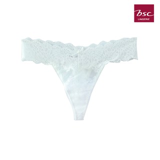 BSC Lingerie Panty กางเกงชั้นในเซีกซี่ รูปเเบบจีสตริง - BU8314 BE,BL,IV