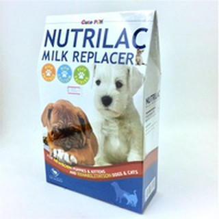 สินค้า Nutri Lac นมผง ลูกสุนัข ลูกหมา ลูกแมว 250 กรัม นูตริแลก