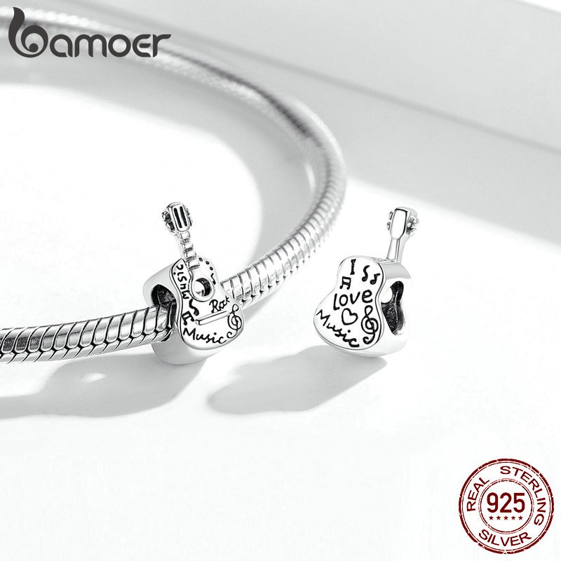 bamoer-925-sterling-silver-retro-charm-for-original-bracelet-amp-bangle-vintage-simple-guitar-charms-jewelry-diy-bracelet-scc1708