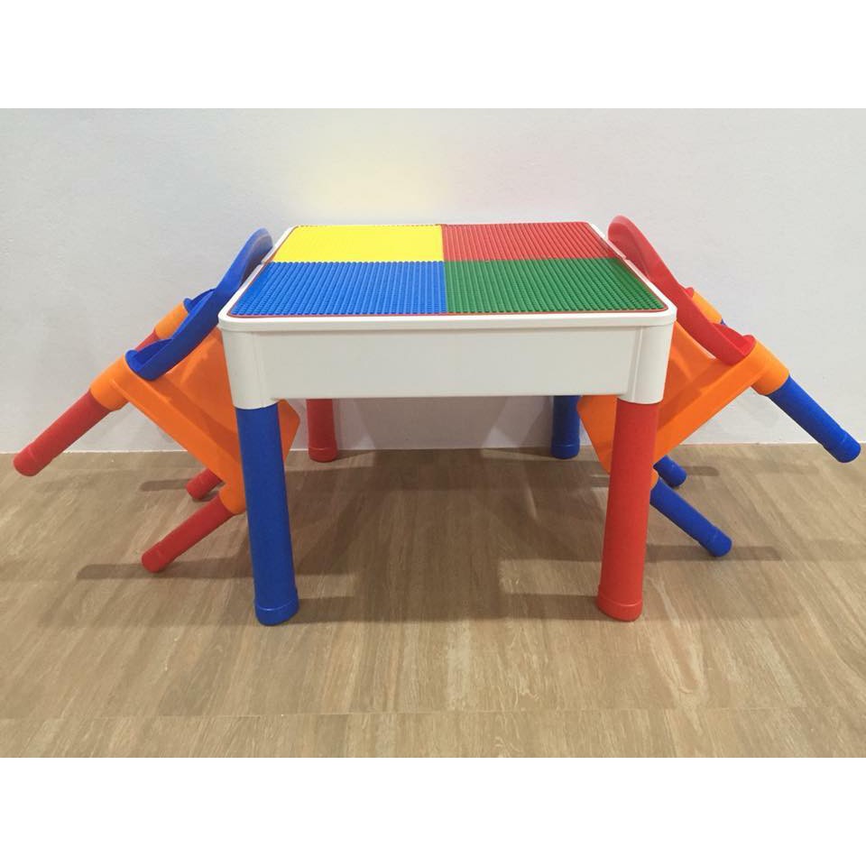 โต๊ะเลโก้-lego-2in1-construction-table-setเก้าอี้รับนน-ได้ถึง80โล