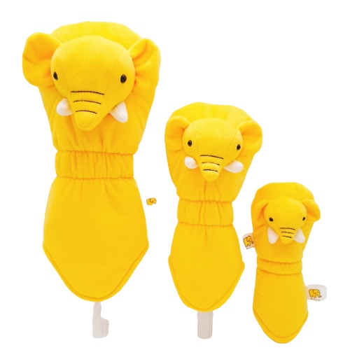 wico-amp-golf-golf-club-cover-yellow-elephant-ไม้หัวกอล์ฟคลับชุดป้องกัน-yellow-elephant-golf-club-head-cover-set