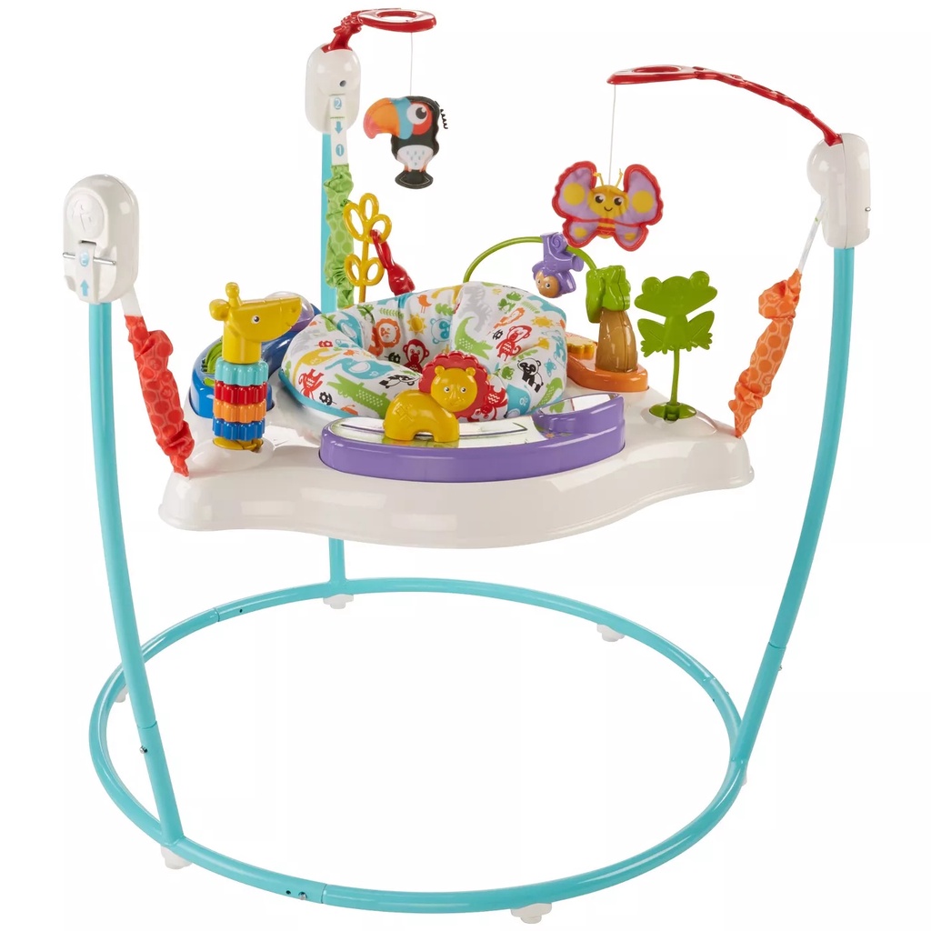 ของแท้-จั๊มเปอร์เด็ก-กระโดด-รุ่นใหม่-fisher-price-animal-activity-jumperoo-ลิขสิทธิ์แท้จากอเมริกา-ราคา-4-900-บาท